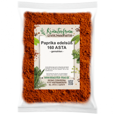 Paprika edelsüss 160 ASTA, gemahlen  95 g